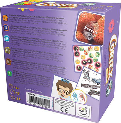 Zygomatic | Cortex Challenge: Kids | Card Game | Ages 6+ | 2-6 Players | 15 Minutes Playing Time