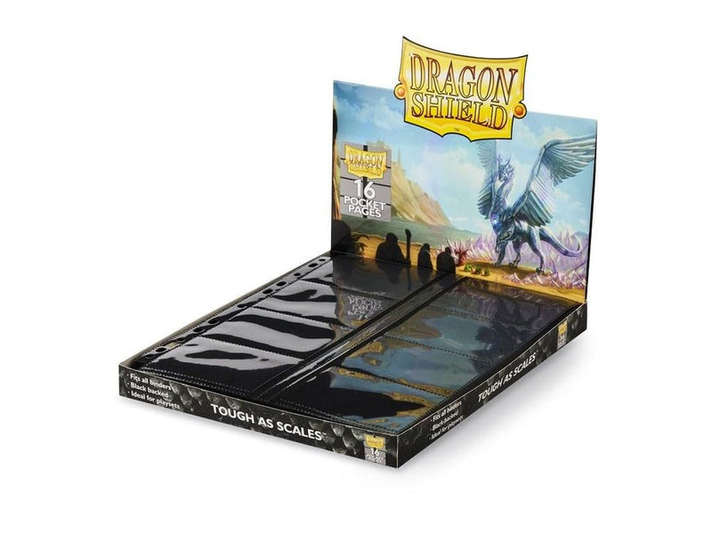 Arcane Tinmen ApS ART10302 Dragon Shield: 16-Pocket Pages-Clear: Center Loaded (50)