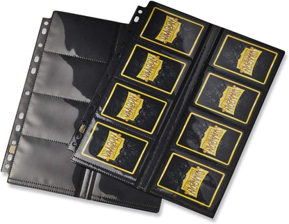 Arcane Tinmen ApS ART10302 Dragon Shield: 16-Pocket Pages-Clear: Center Loaded (50)