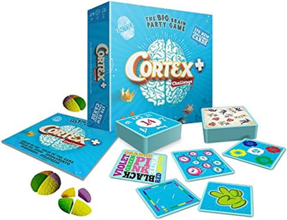 Zygomatic | Cortex Challenge: Plus | Card Game | Ages 8+ | 2-6 Players | 15 Minutes Playing Time