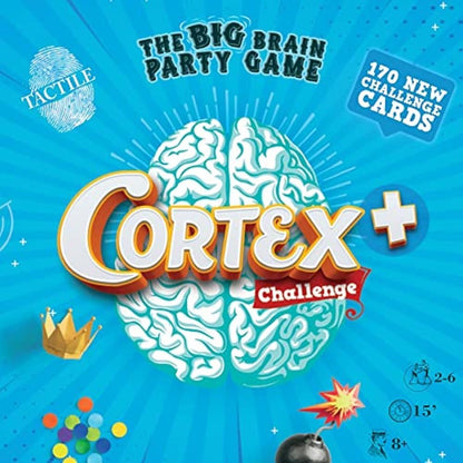 Zygomatic | Cortex Challenge: Plus | Card Game | Ages 8+ | 2-6 Players | 15 Minutes Playing Time