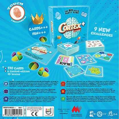 Zygomatic | Cortex Challenge: Plus | Card Game | Ages 8+ | 2-6 Players | 15 Minutes Playing Time