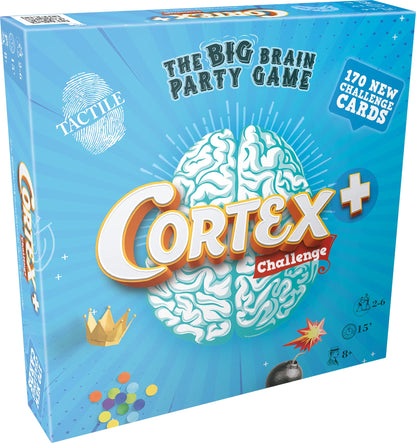 Zygomatic | Cortex Challenge: Plus | Card Game | Ages 8+ | 2-6 Players | 15 Minutes Playing Time
