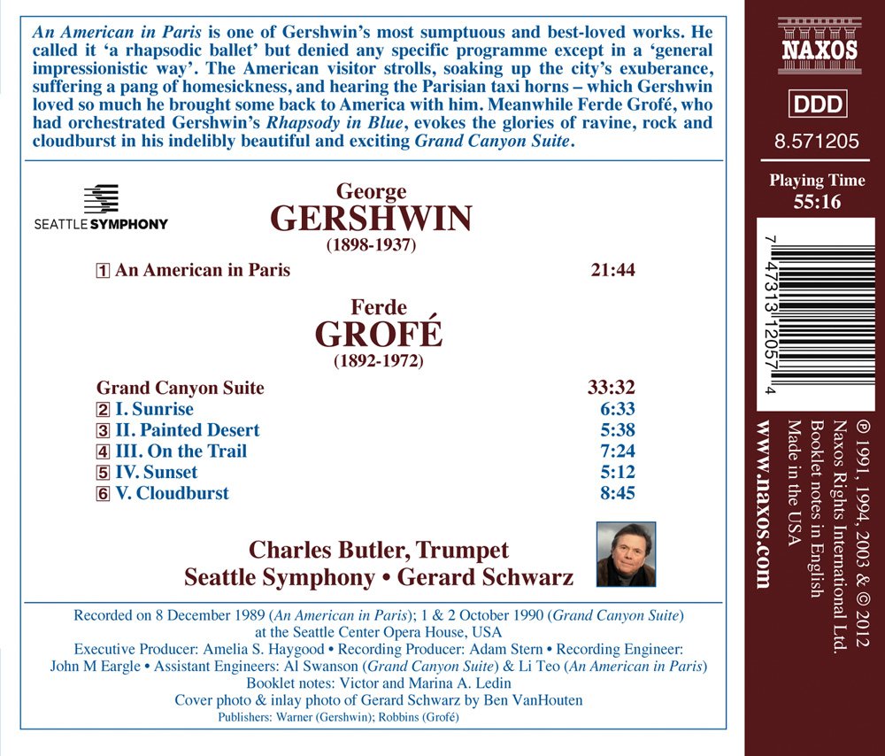 American in Paris / Grand Canyon Suite