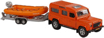 Auto Kids Globe Landrover en reddingsboot (521714