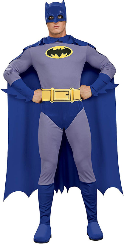 Rubie's Official Batman, Adults Costume - Small, Blue