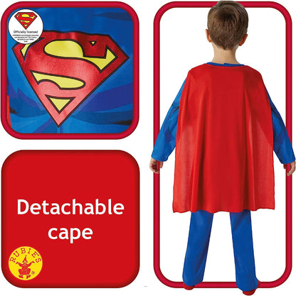 Rubies - Superman - Déguisement Pour Enfant Classique Superman Comic Book - Taille L- CS810780/