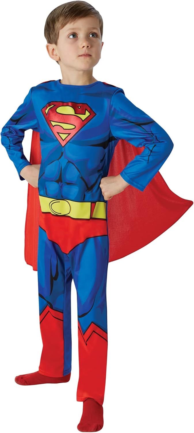Rubies - Superman - Déguisement Pour Enfant Classique Superman Comic Book - Taille L- CS810780/