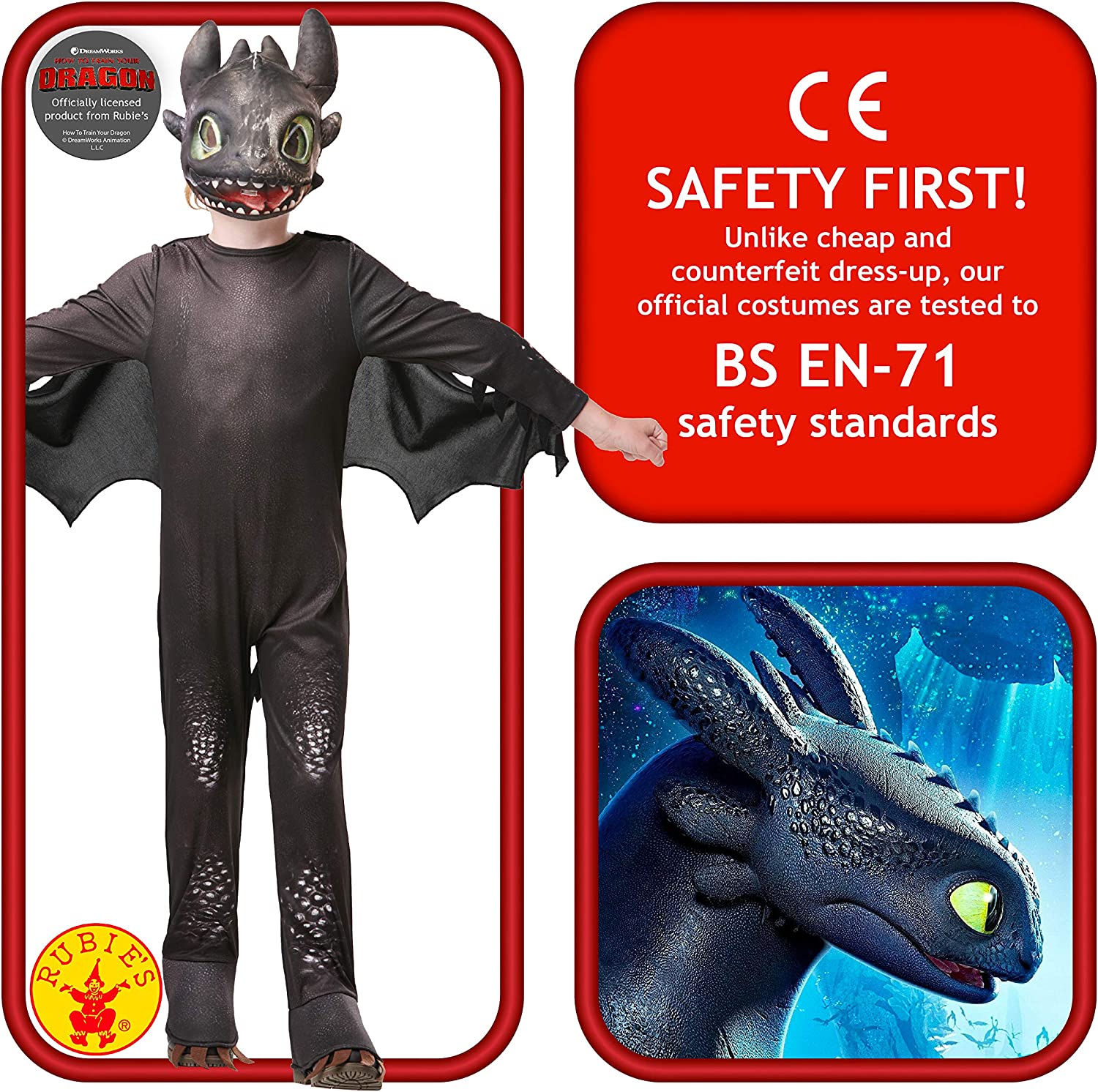 Rubies 3641470 Costume Mixte Enfant