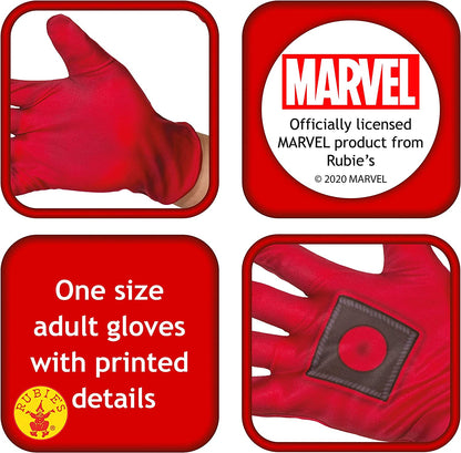 DELUXE FIBER FILLED DEADPOOL COSTUME - FANCY DRESS COSTUME (SIZE: XL)