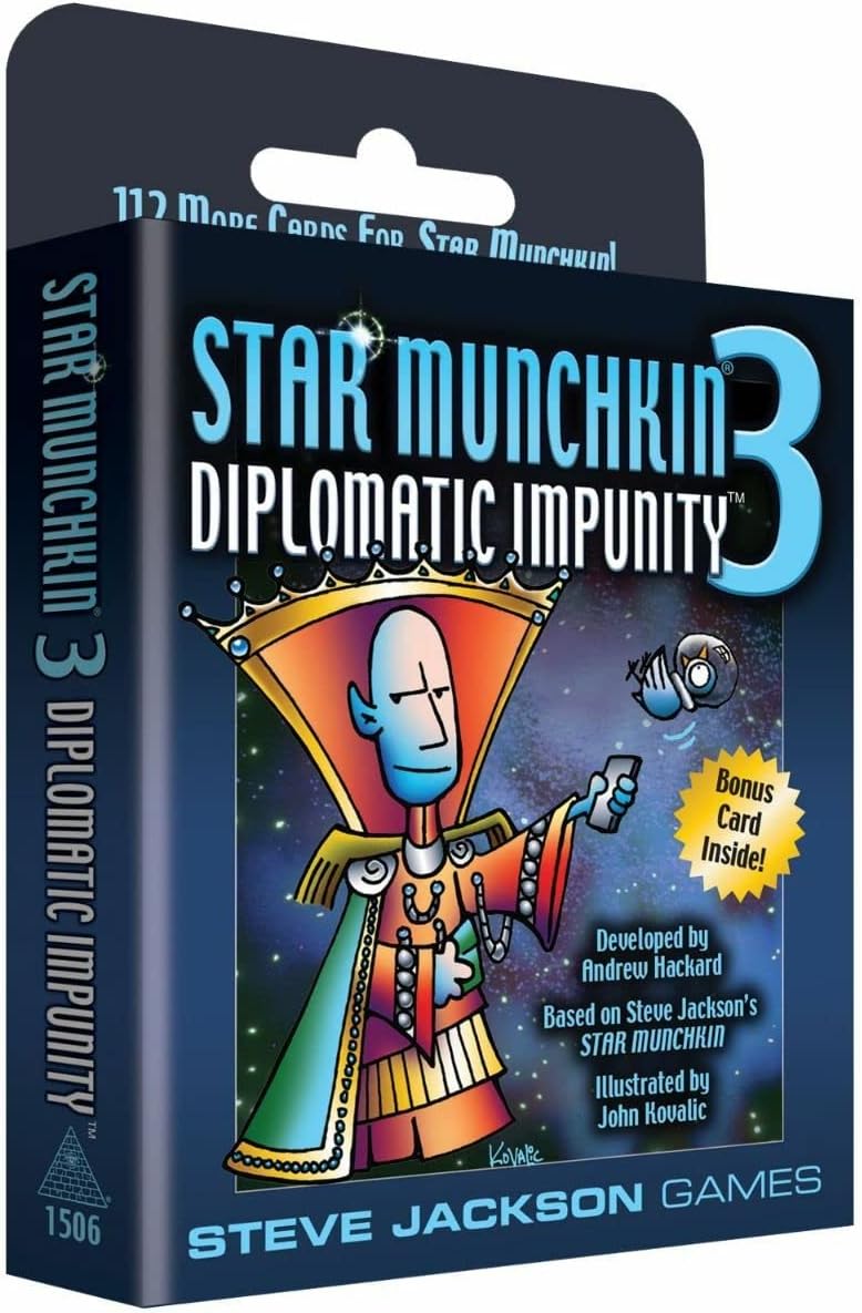 Star Munchkin 3 Diplomatic Impunity Card Game
