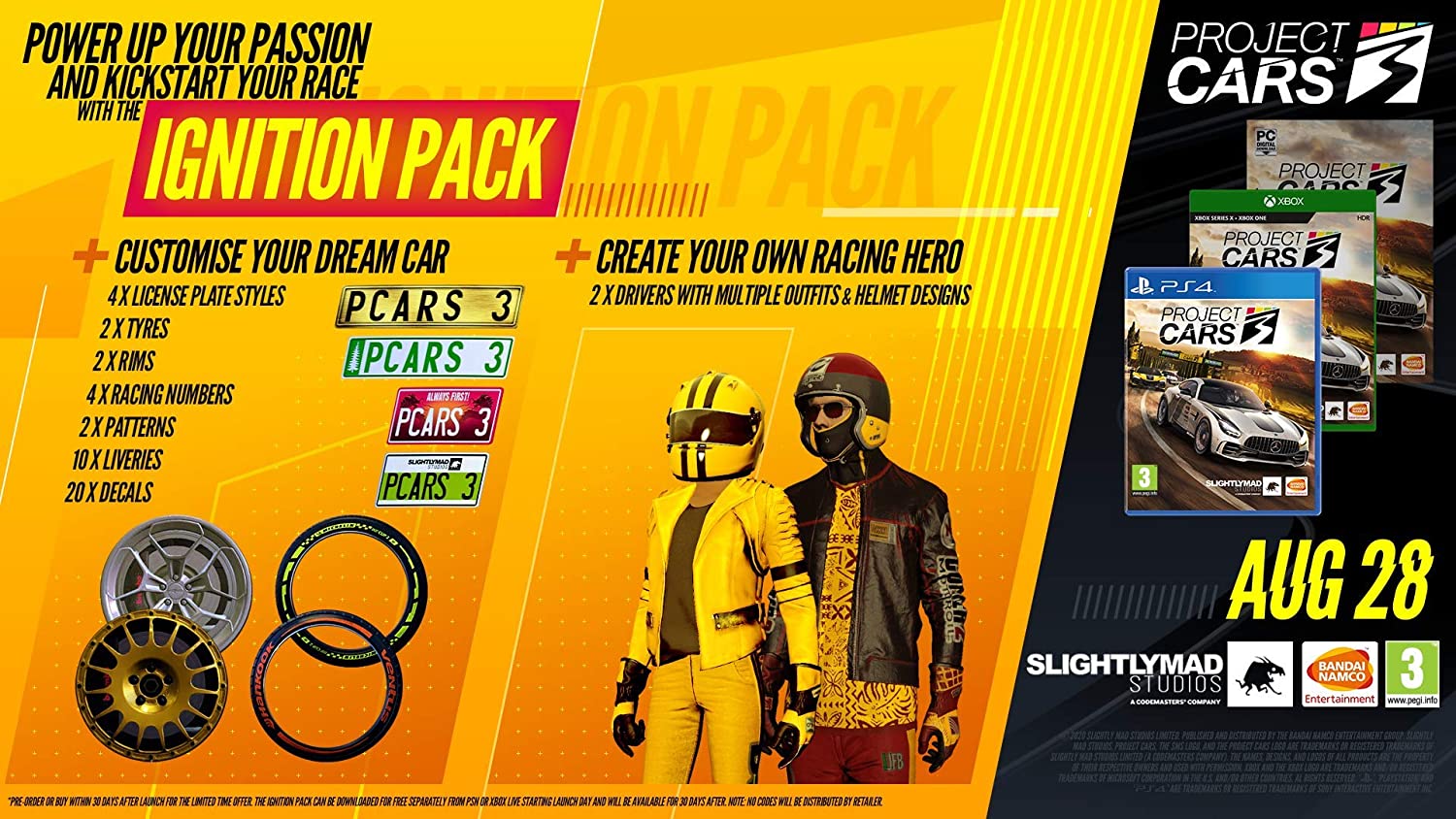 Project Cars 3 (Xbox One