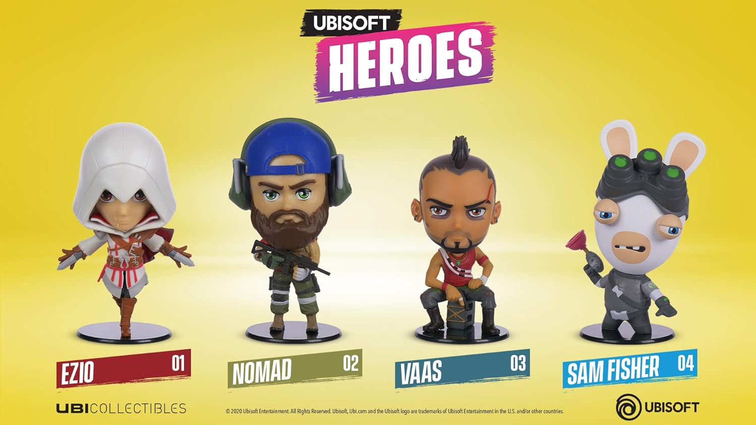 Ubisoft Heroes - Ezio Figur | Serie 1 (Assassin’s Creed 2