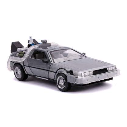Jada 253255021 Time Machine Back to the Future 2 1:24 DLorean 2 Delorean, Multi-Coloured