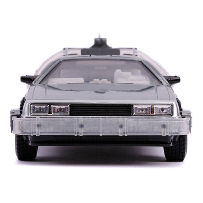 Jada 253255021 Time Machine Back to the Future 2 1:24 DLorean 2 Delorean, Multi-Coloured