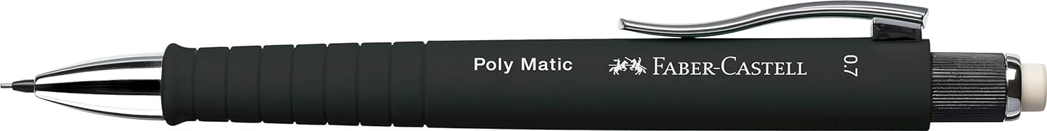 Faber-Castell Poly Matic 0.7mm Mechanical Pencil - Black