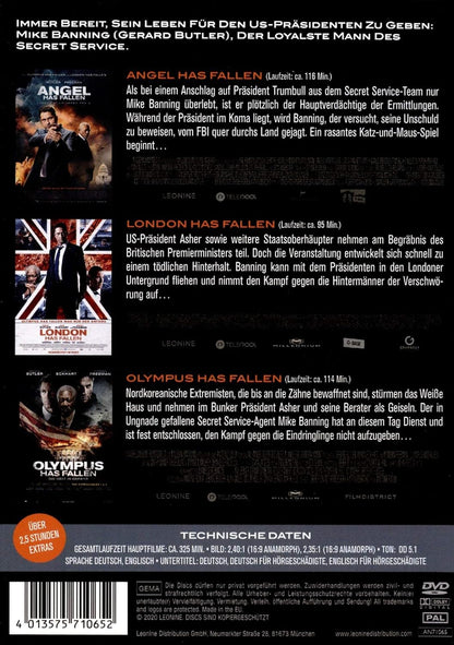 Olympus/London/Angel Has Fallen - Triple Film Collection
