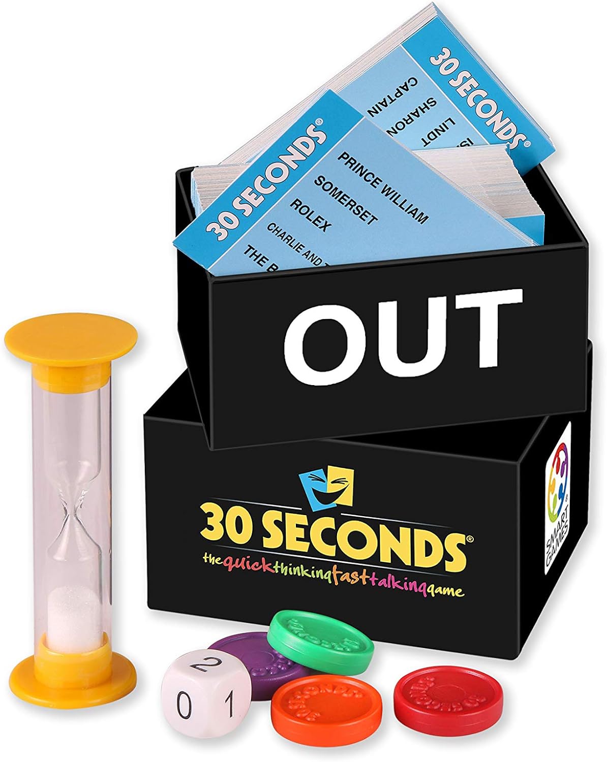 SmartGames - 30 Seconds, UK Edition Board Game, Multiplayer, Ages 12+