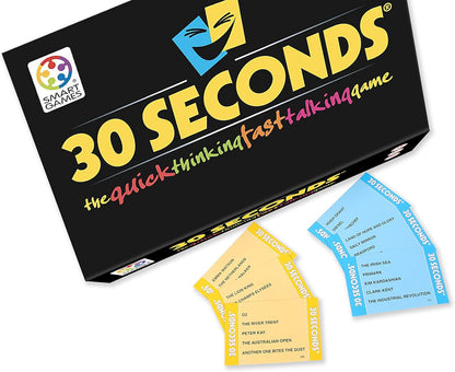 SmartGames - 30 Seconds, UK Edition Board Game, Multiplayer, Ages 12+
