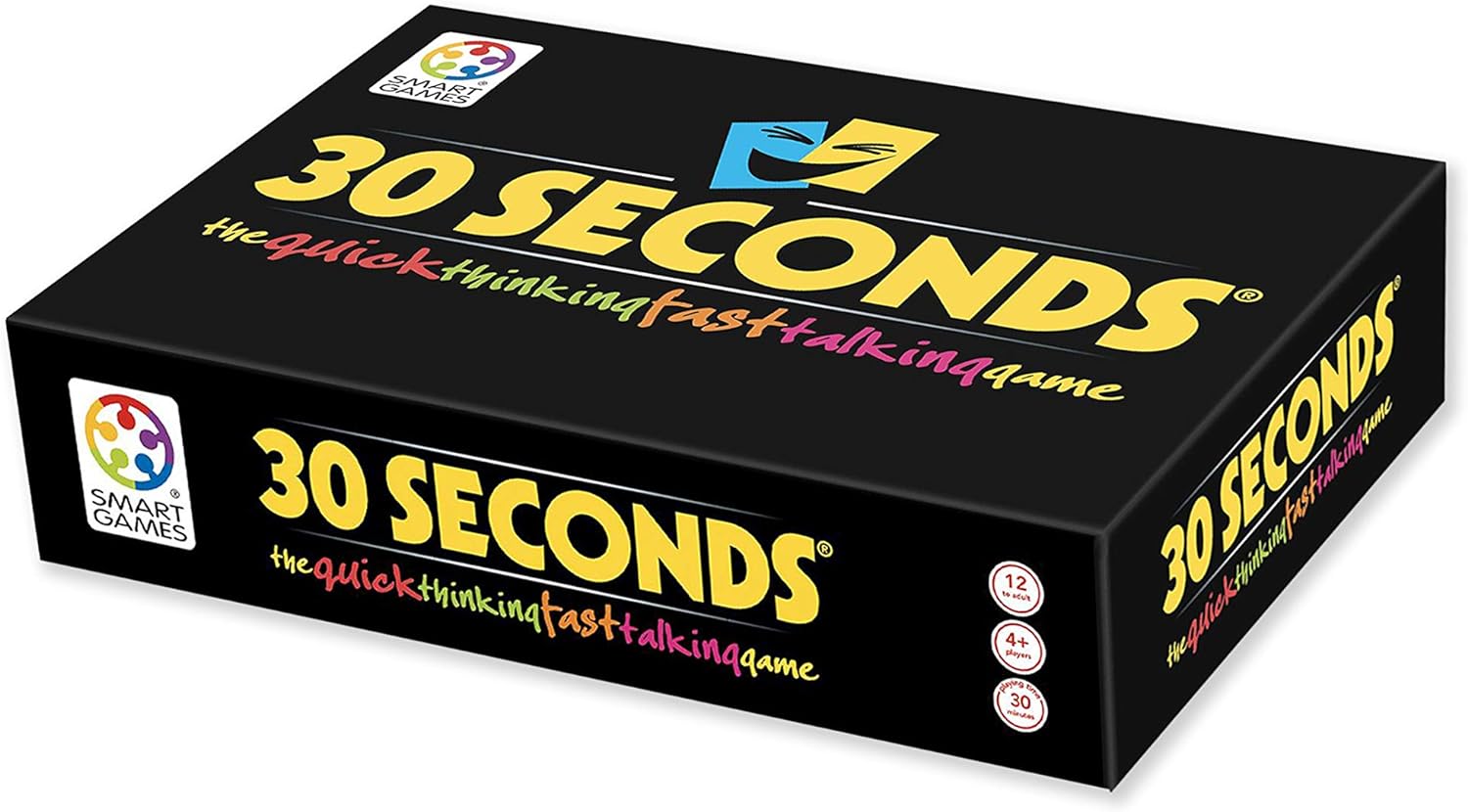 SmartGames - 30 Seconds, UK Edition Board Game, Multiplayer, Ages 12+