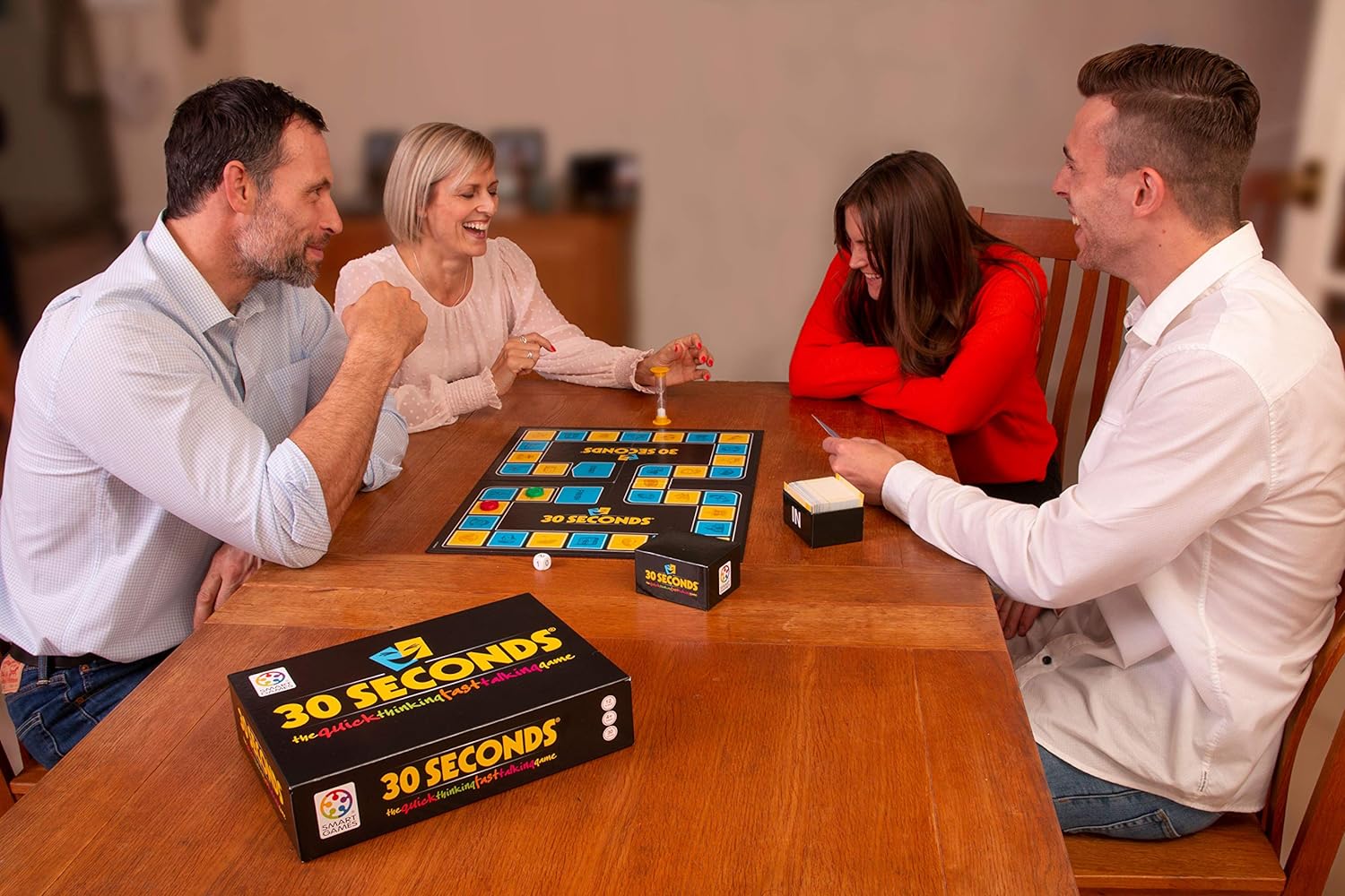 SmartGames - 30 Seconds, UK Edition Board Game, Multiplayer, Ages 12+