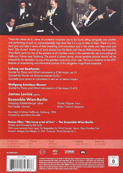 Mozart and Beethoven - Quintets for Piano and Wind Instruments (Ensemble Wien-Berlin/James Levine)