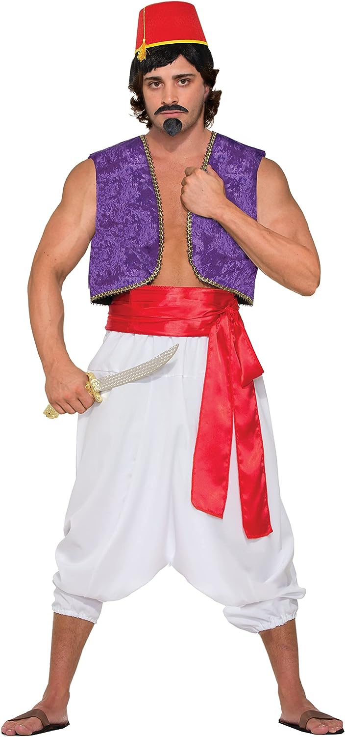 Forum Novelties Genie Vest Adult Costume (Purple
