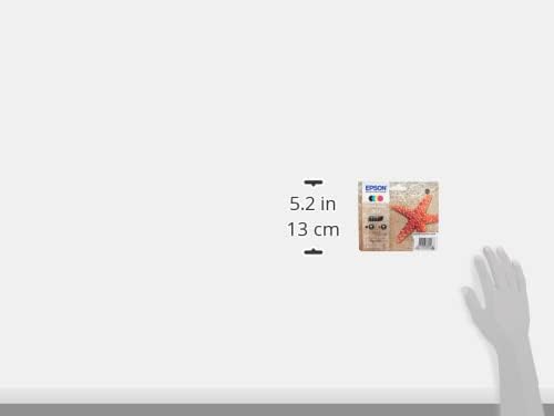 Epson Stella Marina Serie 603, Cartucce per Stampante Getto d'Inchiostro, Multipack 4 Colori Nero, Ciano, Magenta, Giallo, Formato Standard, Stampe Affidabili Basso Costo fino 150 Pagine