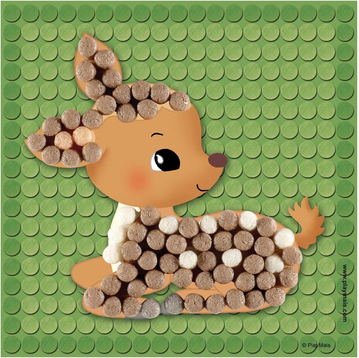 Play Corn 160280 – Card Set Mosaic Little Forest – Craft Kit