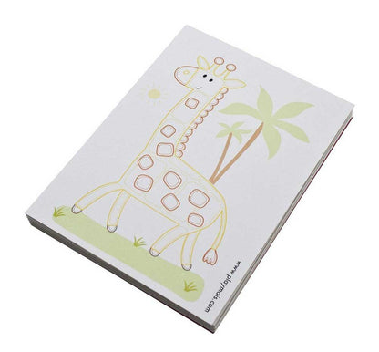 PlayMais 160081 – Card Set Coloured 24 Cards for Gluing, Craft Set