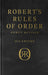 Robert's Rules of Order Newly Revised, Deluxe 12th edition