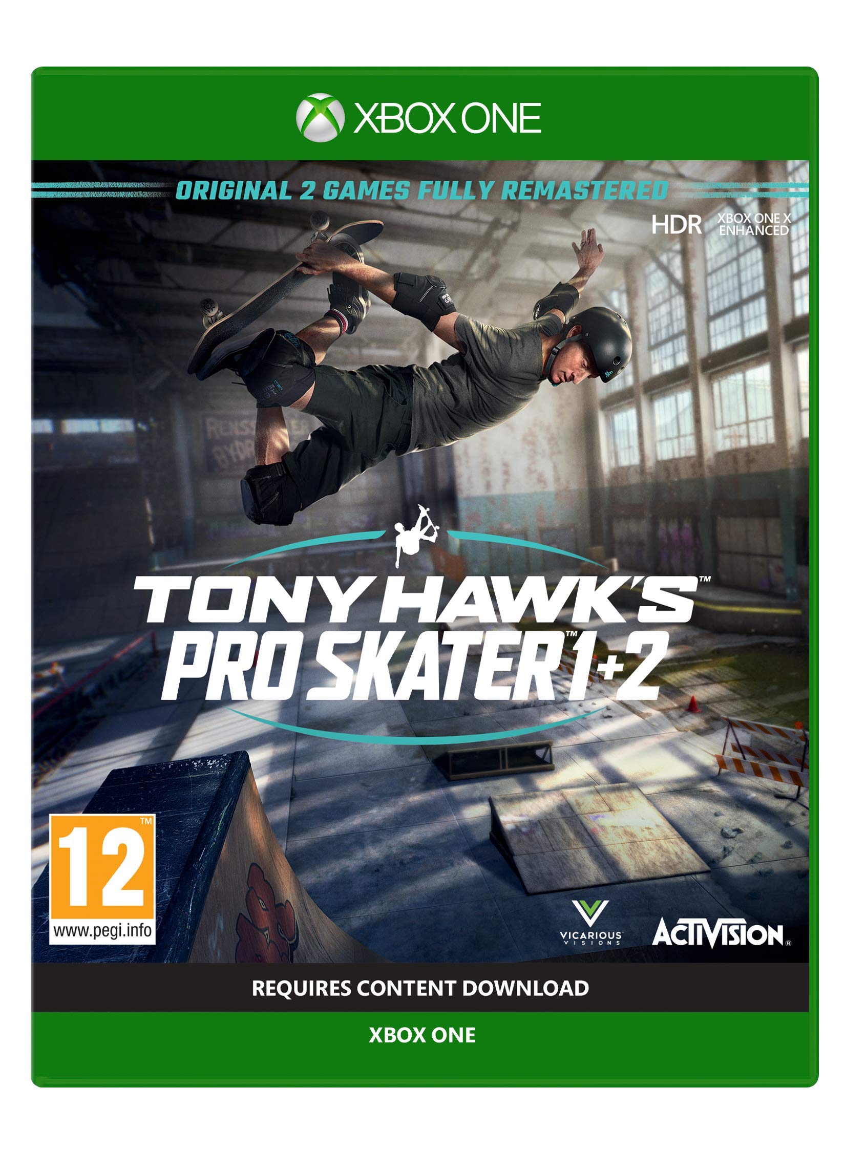 Tony Hawk's Pro Skater 1 + 2 (Xbox one) Xbox One Standard