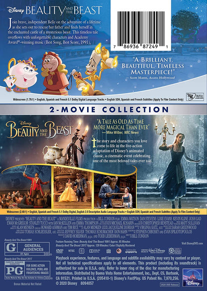 BEAUTY AND THE BEAST 2-MOVIE COLLECTION