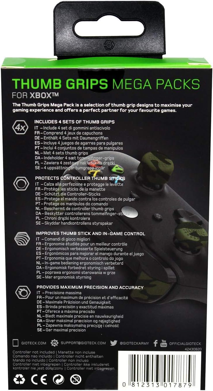 GIOTECK THUMB PACK XB1 Pack_XBO