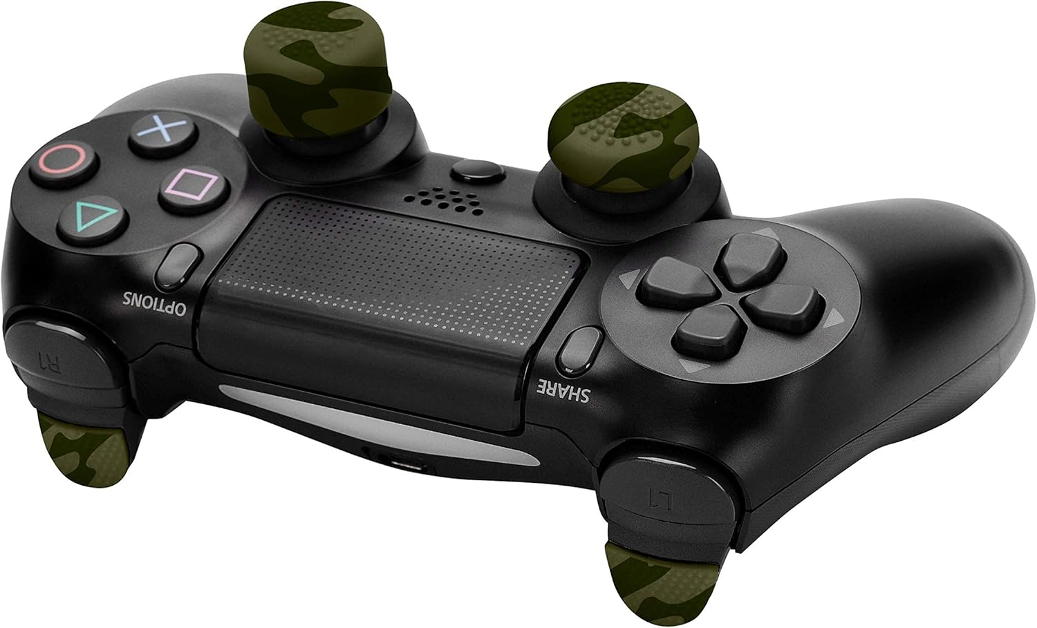 Gioteck Megapack - Thumb grip voor PS4 Joystick, Thumb Stick in Silicone, Antislip, Bescherming voor controller, Set van 4 paar, verschillende kleuren (PS4