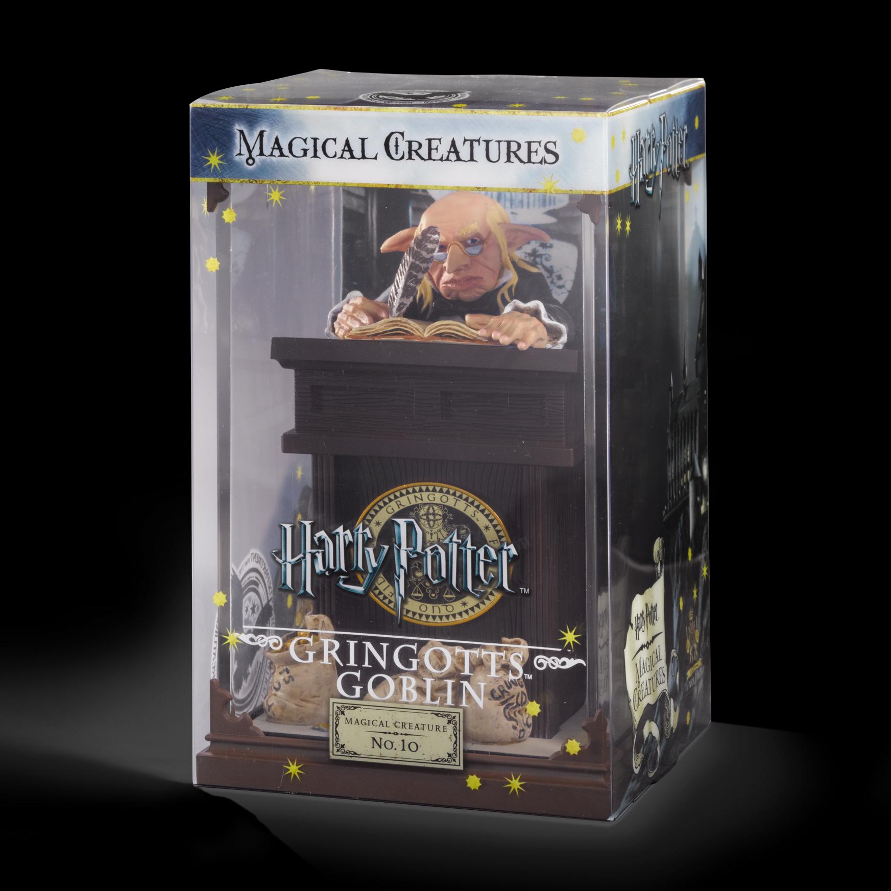 The Noble Collection - Magical Creatures Gringotts Goblin - Hand-Painted Magical Creature #10 - Officially Licensed Harry Potter Toys - Collectable Figures - For Kids & Adults