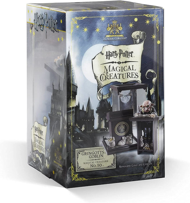 The Noble Collection - Magical Creatures Gringotts Goblin - Hand-Painted Magical Creature #10 - Officially Licensed Harry Potter Toys - Collectable Figures - For Kids & Adults