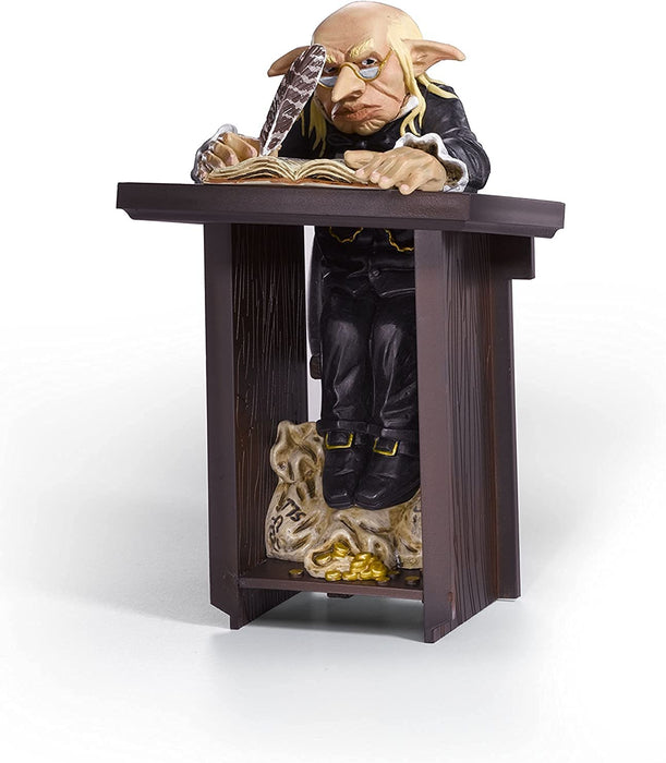 The Noble Collection - Magical Creatures Gringotts Goblin - Hand-Painted Magical Creature #10 - Officially Licensed Harry Potter Toys - Collectable Figures - For Kids & Adults