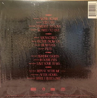 After Hours Clear/Red Splatter  explicit_lyrics