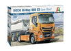 Italeri 1:24 Iveco Hi-Way 480 E5 (Low Roof), maqueta, construcción de Modelos de pie, Manualidades, aficiones, Pegar, Kit de plástico detallado, Color sin Pintar, Mittel (3928S
