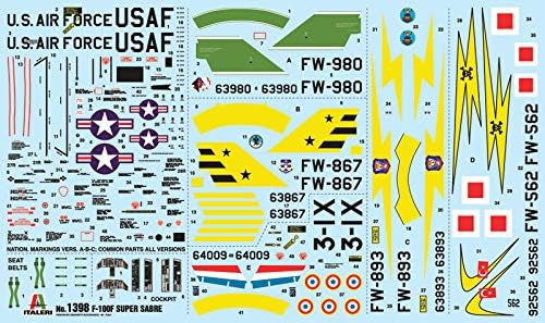 Italeri - F-100f Super Sabre 1:72