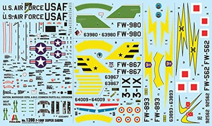 Italeri - F-100f Super Sabre 1:72