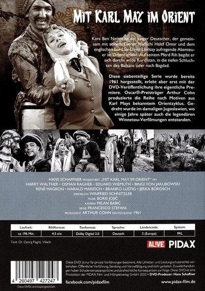 Mit Karl May im Orient / Die komplette 7-teilige Abenteuerserie (Pidax Serien-Klassiker