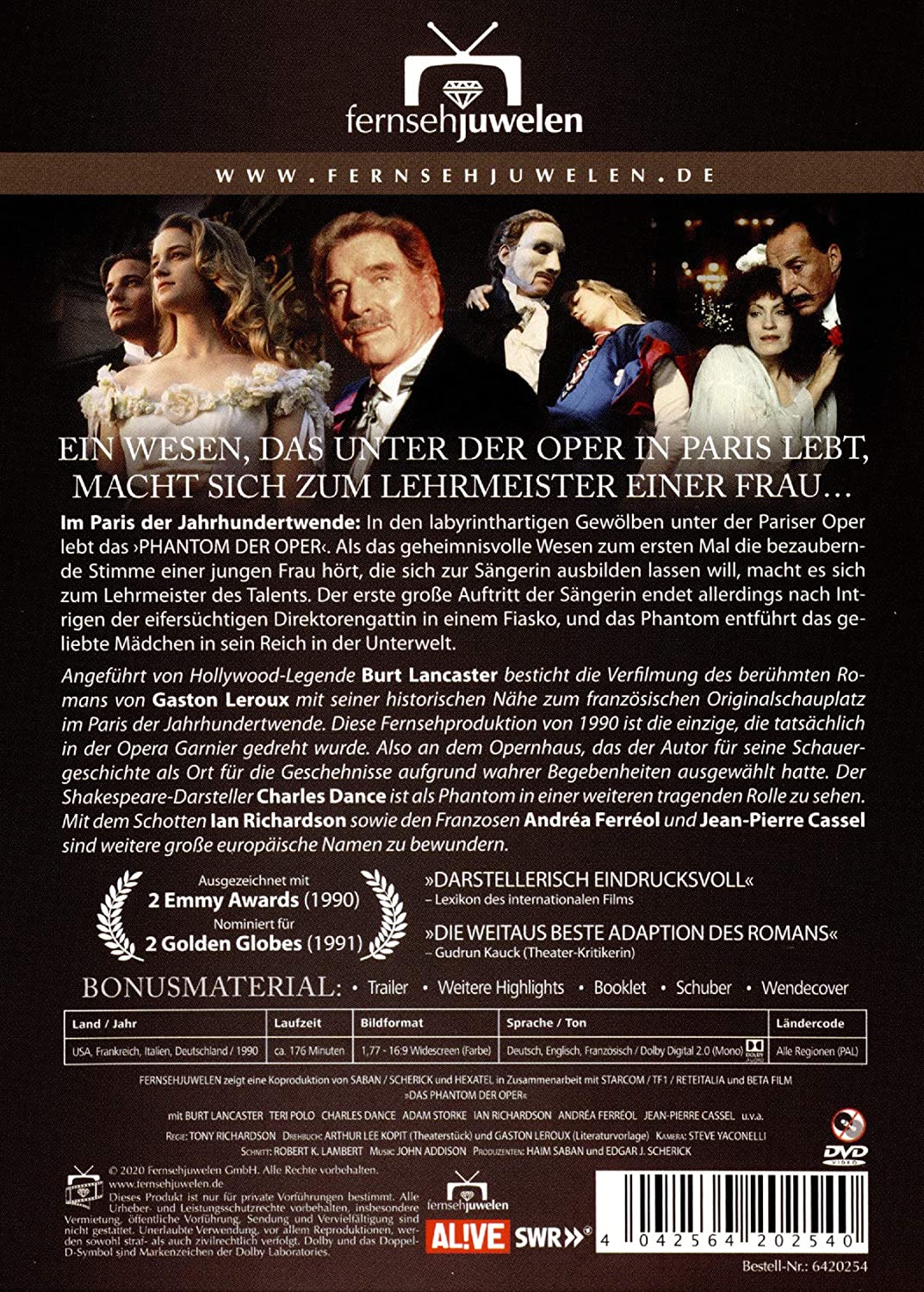 Das Phantom der Oper - Die komplette Miniserie