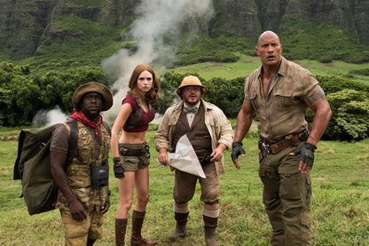 Jumanji (1995) / Jumanji: The Next Level / Jumanji: Welcome to the Jungle - Set (Bilingual)