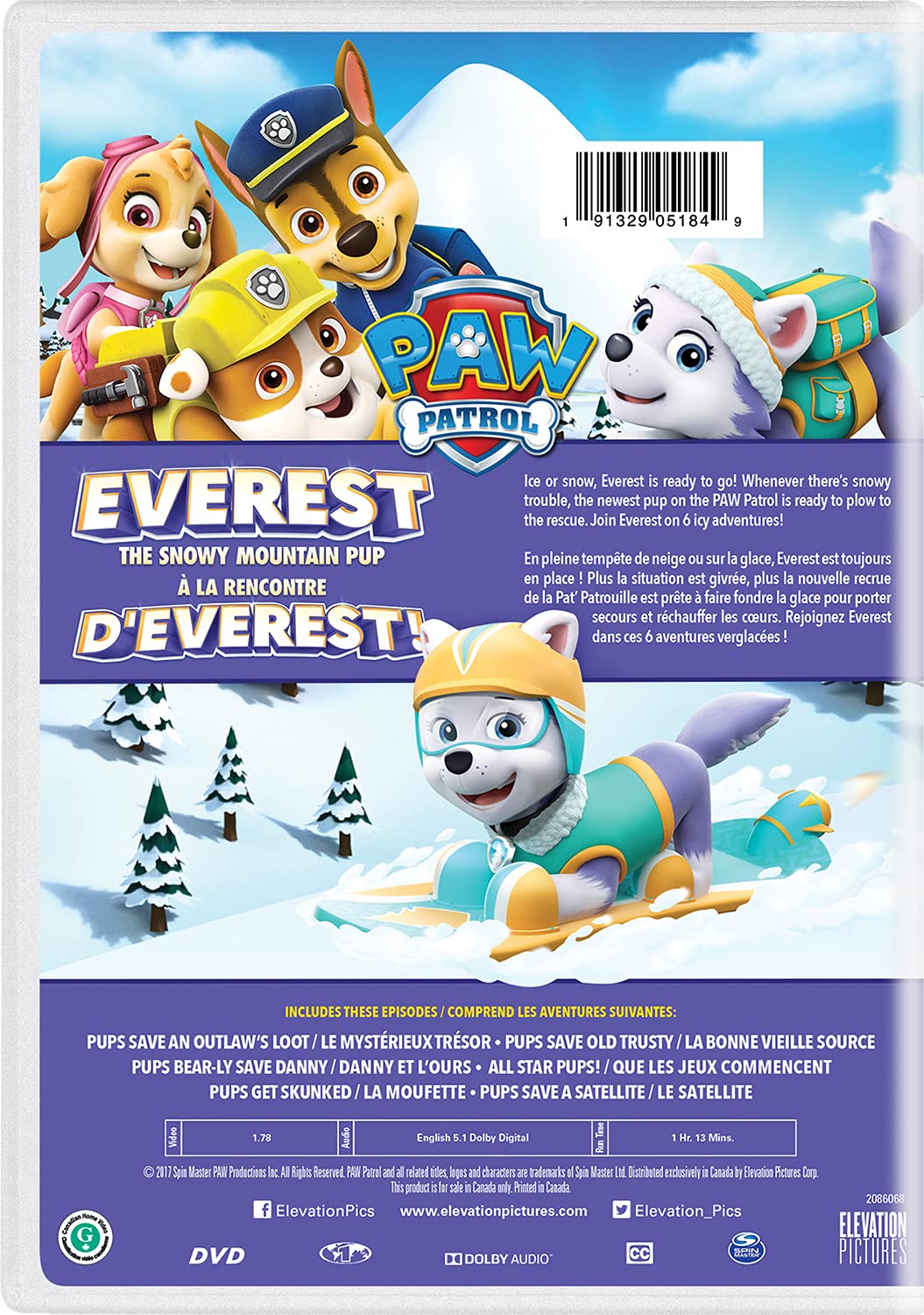 PAW Patrol: Everest - The Snowy Mountain Pup