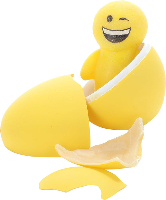 Unbekannt Toi-Toys 1x Growing Smiley Egg Smiley Egg Hatching Smiley Face in Box