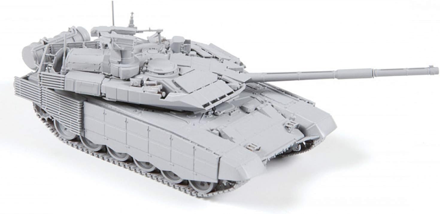 Zvezda 530005065 American, army 1:72 T-90MS Russian Main Battle Tank, Model, Plastic Assembly kit, Detailed Replica