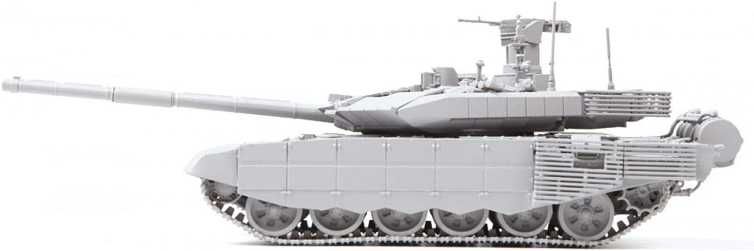 Zvezda 530005065 American, army 1:72 T-90MS Russian Main Battle Tank, Model, Plastic Assembly kit, Detailed Replica