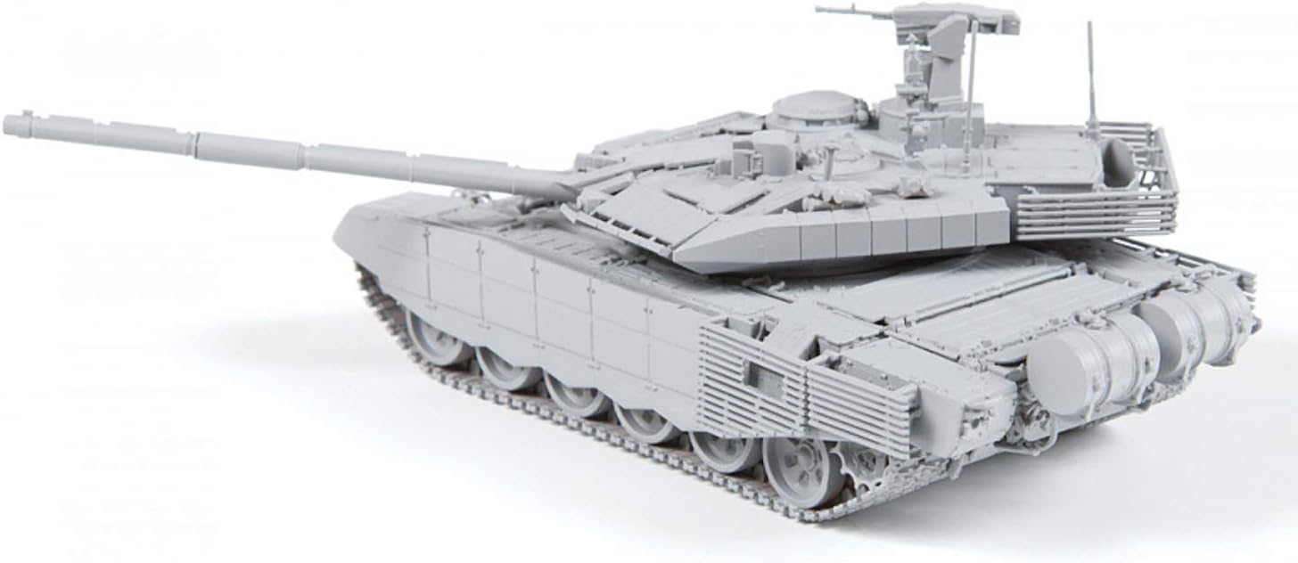 Zvezda 530005065 American, army 1:72 T-90MS Russian Main Battle Tank, Model, Plastic Assembly kit, Detailed Replica